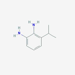 molecular formula C9H14N2 B049851 3-(Propan-2-yl)benzene-1,2-diamine CAS No. 112121-85-4