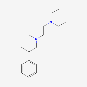 molecular formula C17H30N2 B4985149 N,N,N'-triethyl-N'-(2-phenylpropyl)-1,2-ethanediamine 