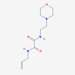 molecular formula C11H19N3O3 B4985227 N-allyl-N'-[2-(4-morpholinyl)ethyl]ethanediamide 