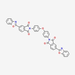 molecular formula C42H22N4O7 B4985479 2,2'-(oxydi-4,1-phenylene)bis[5-(1,3-benzoxazol-2-yl)-1H-isoindole-1,3(2H)-dione] 