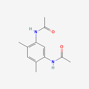molecular formula C12H16N2O2 B4985713 N,N'-(4,6-dimethyl-1,3-phenylene)diacetamide 