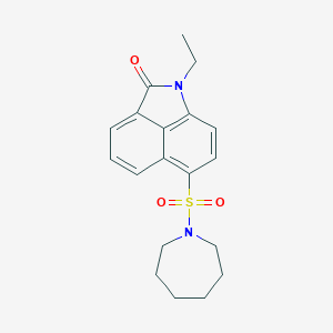 6-(1-azepanylsulfonyl)-1-ethylbenzo[cd]indol-2(1H)-one