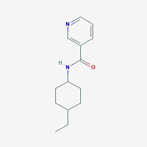 molecular formula C14H20N2O B4986041 N-(4-ethylcyclohexyl)nicotinamide 