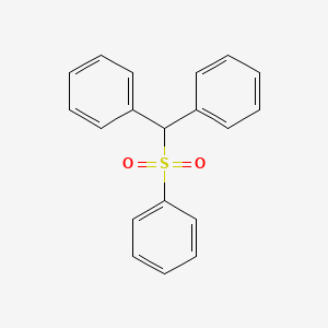molecular formula C19H16O2S B4986593 1,1'-[(phenylsulfonyl)methylene]dibenzene CAS No. 5433-76-1