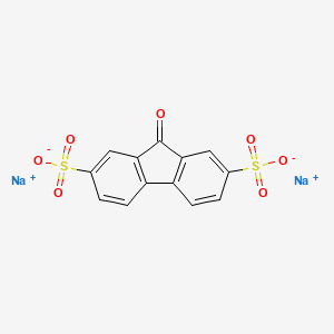 molecular formula C13H6Na2O7S2 B4986756 disodium 9-oxo-9H-fluorene-2,7-disulfonate 