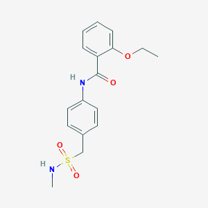 2-ethoxy-N-(4-{[(methylamino)sulfonyl]methyl}phenyl)benzamide