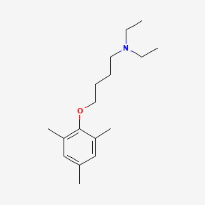 molecular formula C17H29NO B4988165 N,N-diethyl-4-(mesityloxy)-1-butanamine 