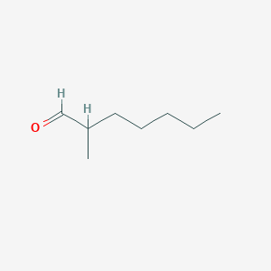molecular formula C8H16O B049883 2-甲基庚醛 CAS No. 16630-91-4