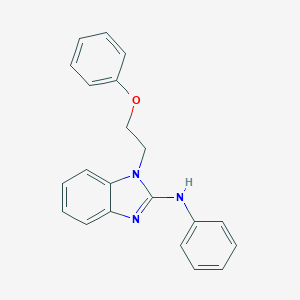 N-[1-(2-phenoxyethyl)-1H-benzimidazol-2-yl]-N-phenylamine