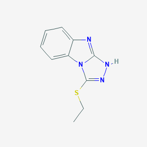 3-(ethylsulfanyl)-9H-[1,2,4]triazolo[4,3-a]benzimidazole