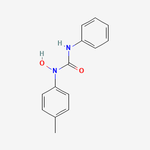 molecular formula C14H14N2O2 B4989195 N-hydroxy-N-(4-methylphenyl)-N'-phenylurea CAS No. 1500-23-8