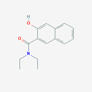 molecular formula C15H17NO2 B4989586 N,N-diethyl-3-hydroxy-2-naphthamide 