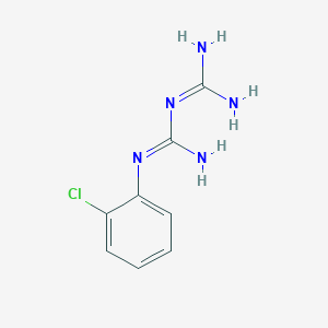 molecular formula C8H10ClN5 B498959 1-(2-Chlorophenyl)biguanide CAS No. 49872-43-7