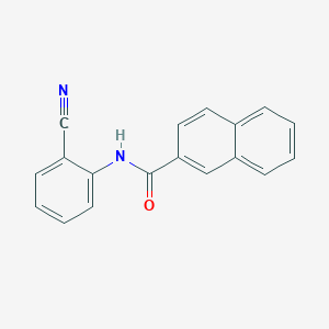 N-(2-cyanophenyl)-2-naphthamide