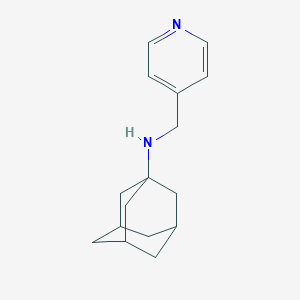 N-(pyridin-4-ylmethyl)adamantan-1-amine