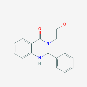 3-(2-methoxyethyl)-2-phenyl-2,3-dihydro-4(1H)-quinazolinone