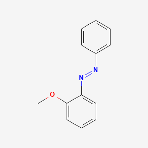 molecular formula C13H12N2O B4990760 1-(2-甲氧基苯基)-2-苯基二氮烯 CAS No. 6319-21-7