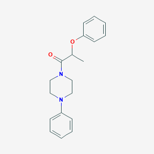 1-(2-phenoxypropanoyl)-4-phenylpiperazine