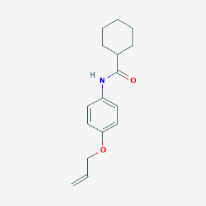 N-[4-(allyloxy)phenyl]cyclohexanecarboxamide
