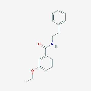 molecular formula C17H19NO2 B499099 3-ethoxy-N-(2-phenylethyl)benzamide 