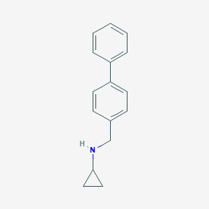 N-(biphenyl-4-ylmethyl)cyclopropanamine