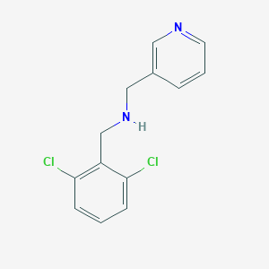 molecular formula C13H12Cl2N2 B499169 N-(2,6-dichlorobenzyl)-N-(3-pyridinylmethyl)amine 