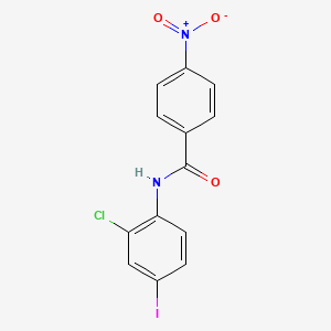 N-(2-chloro-4-iodophenyl)-4-nitrobenzamide