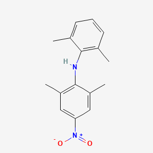 N-(2,6-dimethylphenyl)-2,6-dimethyl-4-nitroaniline