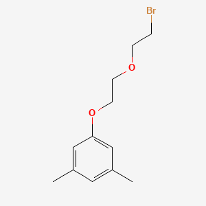 1-[2-(2-bromoethoxy)ethoxy]-3,5-dimethylbenzene