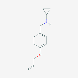 N-[4-(prop-2-en-1-yloxy)benzyl]cyclopropanamine