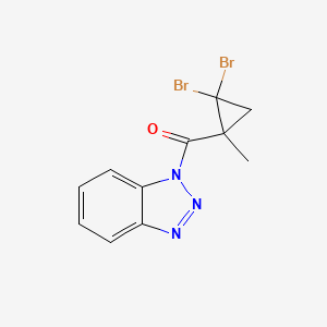 Benzotriazol-1-yl-(2,2-dibromo-1-methylcyclopropyl)methanone