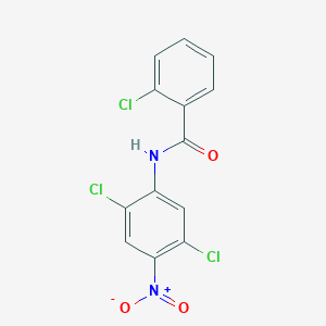 2-chloro-N-(2,5-dichloro-4-nitrophenyl)benzamide