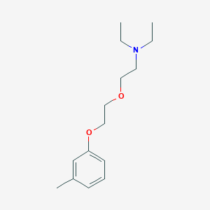 N,N-diethyl-2-[2-(3-methylphenoxy)ethoxy]ethanamine