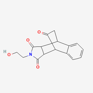 11-(2-hydroxyethyl)-11-azatetracyclo[6.5.2.0~2,7~.0~9,13~]pentadeca-2,4,6-triene-10,12,14-trione