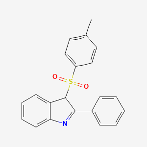 3-[(4-methylphenyl)sulfonyl]-2-phenyl-3H-indole