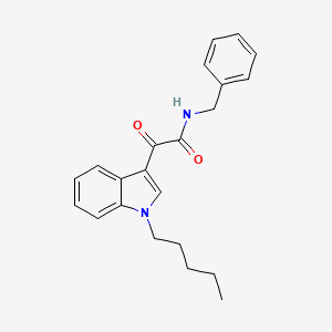 N-benzyl-2-oxo-2-(1-pentyl-1H-indol-3-yl)acetamide