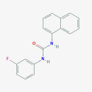 1-(3-Fluorophenyl)-3-naphthalen-1-ylurea