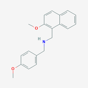 N-(4-methoxybenzyl)-1-(2-methoxynaphthalen-1-yl)methanamine