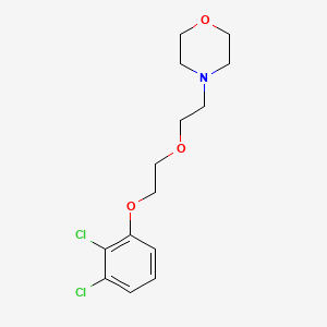 4-[2-[2-(2,3-Dichlorophenoxy)ethoxy]ethyl]morpholine