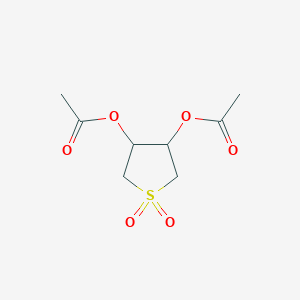 molecular formula C8H12O6S B4995408 1,1-dioxidotetrahydrothiophene-3,4-diyl diacetate CAS No. 3050-91-7