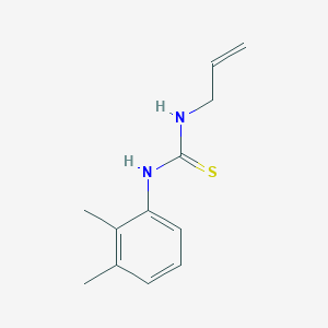 molecular formula C12H16N2S B4995483 1-(2,3-Dimethylphenyl)-3-prop-2-en-1-ylthiourea 