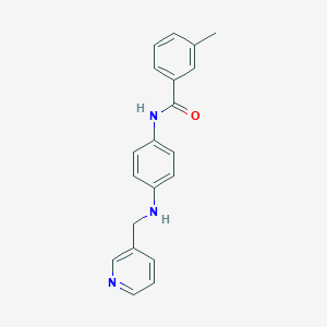 3-Methyl-N-(4-((pyridin-3-ylmethyl)amino)phenyl)benzamide