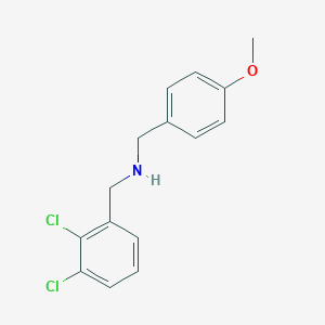 1-(2,3-dichlorophenyl)-N-(4-methoxybenzyl)methanamine