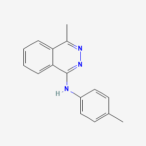 molecular formula C16H15N3 B4996125 4-methyl-N-(4-methylphenyl)phthalazin-1-amine 