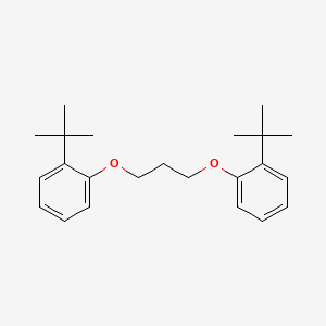 1-Tert-butyl-2-[3-(2-tert-butylphenoxy)propoxy]benzene