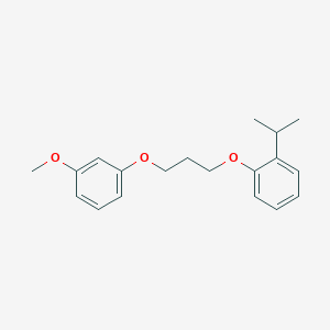 molecular formula C19H24O3 B4996326 1-isopropyl-2-[3-(3-methoxyphenoxy)propoxy]benzene 