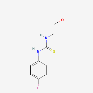 1-(4-Fluorophenyl)-3-(2-methoxyethyl)thiourea