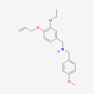 N-[4-(allyloxy)-3-ethoxybenzyl]-N-(4-methoxybenzyl)amine