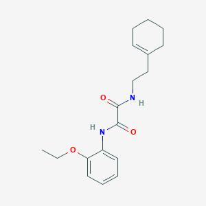 N-[2-(1-cyclohexen-1-yl)ethyl]-N'-(2-ethoxyphenyl)ethanediamide