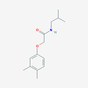 2-(3,4-dimethylphenoxy)-N-isobutylacetamide